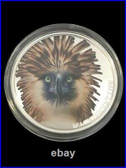 Cook Islands (2019) Magnificent Life Philippine Eagle 1oz silver coin (5 NZ$)