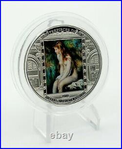 Cook Islands 2019 Masterpieces of Art Renoir/Girl Bathing Silver Proof Coin