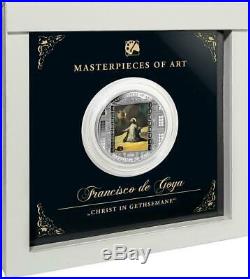 Cook Islands 2020 20$ Masterpieces of Art CHRIST IN GETHSEMANE GOYA Silver Coin