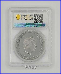 Cook Islands 2020 $5 Silver Coin Still Trapped Antiqued PCGS MS70