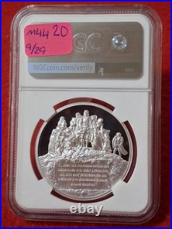 Cook Islands 2020 S$5 Silver Mayflower Voyage NGC PL 69 400th Anniversary #4420