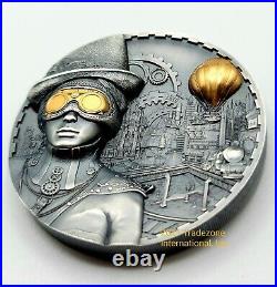 Cook Islands 2020 Steampunk Silver Coin UHR a Key 2020 Release