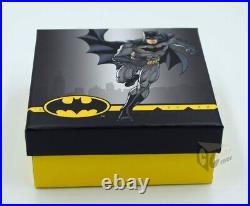 Cook Islands 2021 Batman 2 Oz High Relief Antique Finish Silver Coin Cook Islands 2021 Batman 2 Oz High Relief Antique Finish Silver Coin