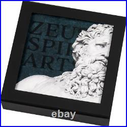 Cook Islands 2022 $20 Zeus Father of the gods-Spiritual Art 3 Oz Silver Coin