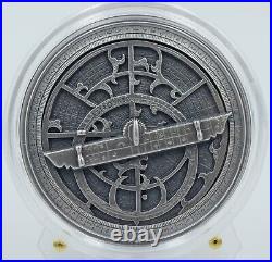 Cook Islands 2023 Astrolabe 2 Oz Silver Coin
