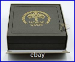 Cook Islands 2023 Hel Norse Gods 2 Oz High Relief Antique Silver Coin