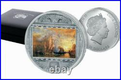 Cook Islands $20 Coin 2017 William Turner Masterpieces of Art 3 Oz Silver 02185