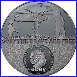 Cook Islands 20 dollars 2022 Real Heroes SPECIAL FORCES 3 oz silver coin proof
