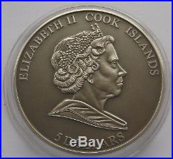 Cook Islands 2 x $5 2010 Barack Obama & Martin Luther King Silver Coin Set