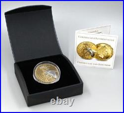 Cook Islands $5 2014 Silver Gold Plated'Shades of Nature Bee' Box and CoA