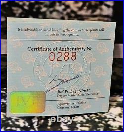 Cook Islands 5 Dollar 1 oz Silver Proof Adventures of Buratino Coin 2012