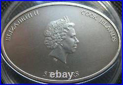 Cook Islands 5 Dollars 2012-2014 Silver Coin Ceilings of Heaven 3 Coins Set