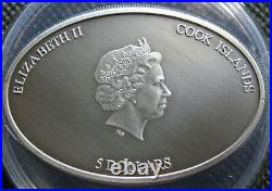 Cook Islands 5 Dollars 2012-2014 Silver Coin Ceilings of Heaven 3 Coins Set