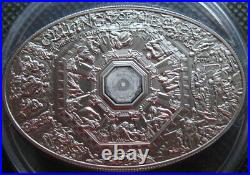 Cook Islands 5 Dollars 2012-2014 Silver Coin Ceilings of Heaven 3 Coins Set