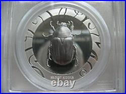 Cook Islands 5 Dollars 2017 Sliver 1OZ Coin Scarab Selection I PCGS PF70 FDI