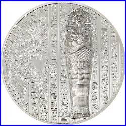 Cook Islands 5 dollars 2022 X-Ray The Mummy röntg Impacts 1 oz silver coin proof