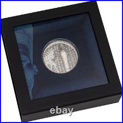 Cook Islands 5 dollars 2022 X-Ray The Mummy röntg Impacts 1 oz silver coin proof