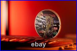 Cook Islands 5 dollars 2024 Iron Maiden Killers 1 oz silver coin proof CIT Cook Islands 5 dollars 2024 Iron Maiden Killers 1 oz silver coin proof CIT