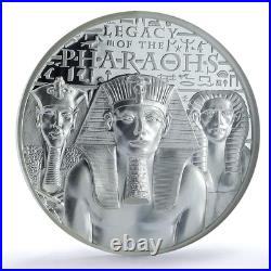 Cook Islands 5 dollars Pharaohs Legacy Giza Pyramids PF 70 NGC silver coin 2022