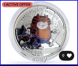 Cook Islands 5 dollars Soviet Cartoons Prodigal Parrot Return Series coin 2012