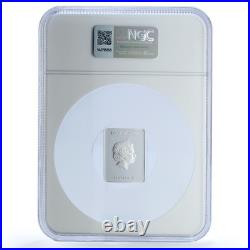 Cook Islands 5 dollars St. Igor Religion Saints PF 70 NGC silver coin 2011