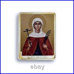 Cook Islands 5 dollars St. Valentina KM-2003 Religion PF 67 NGC silver coin 2012