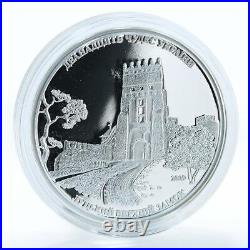 Cook Islands 5 dollars Upper Castle of Lutsk Lubart’s Castle silver coin 2009