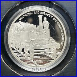 Cook Islands First Fleet To Federation 2017 One Dollar Silver Coin Set of 8