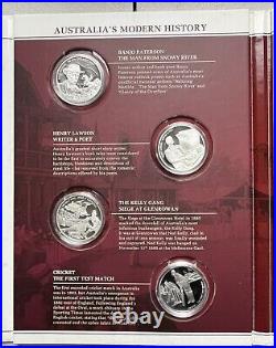 Cook Islands First Fleet To Federation 2018 One Dollar Silver Coin Set of 8