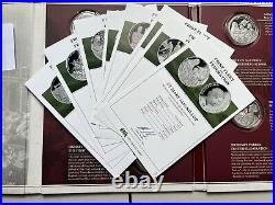 Cook Islands First Fleet To Federation 2018 One Dollar Silver Coin Set of 8