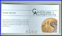 Cook Islands Shades On Nature 2018 $5 Lizard. 999 Silver Pcgs Pr-69dcam