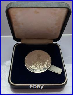 Cook Islands Silver Coin 1973 Queen Elizabeth II Silver Jubilee 2 Dollar