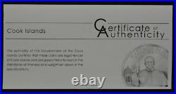 Cook Islands Silver Coin $5 Habemus Papam Pope Francis 2013 Unc