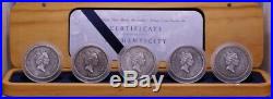 Cook Islands Silver Five Coin Set The Ships That Made Australia