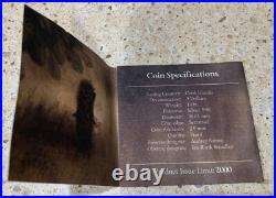 Cook Islands Soviet Russian Cartoons Hedgehog in the Fog Silver Proof Coin 2011