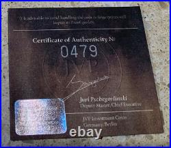 Cook Islands Soviet Russian Cartoons Hedgehog in the Fog Silver Proof Coin 2011