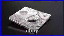 Cook Islands TIME CAPSULE Square Shaped & Warped Coin 1 Troy Oz Silver Proof Cook Islands TIME CAPSULE Square Shaped & Warped Coin 1 Troy Oz Silver Proof