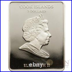 Cook Islands WERNYHORA JAN MATEJKO MASTERPIECES ART $5 Silver Coin 2009 Pearl Cook Islands WERNYHORA JAN MATEJKO MASTERPIECES ART $5 Silver Coin 2009 Pearl
