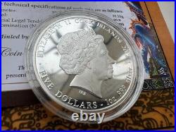 Cook Islands Year of the Dragon prosperity Silver coin 1 Oz 2012 year