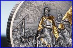 DELAWARE Forging of Independence 2 Oz Silver Coin 10$ Cook Islands 2026