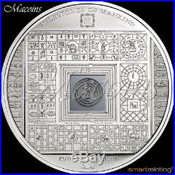Egyptian Labyrinth Milestones Of Mankind 2016 Cook Islands 999 Silver Proof Coin