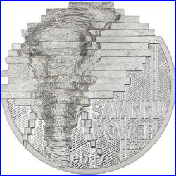 ELEPHANT Reconstruction 2 Oz Silver Coin $10 Cook Islands 2024