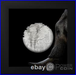 ELEPHANT Reconstruction 2 Oz Silver Coin 10$ Cook Islands 2024