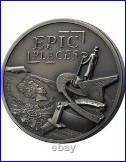 EL DORADO Epic Places 3 Oz Silver Coin 20$ Cook Islands 2022