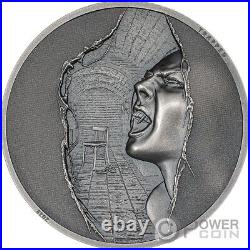 ESCAPE Trapped 1 Oz Silver Coin 5$ Cook Islands 2023
