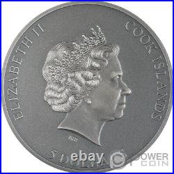 ESCAPE Trapped 1 Oz Silver Coin 5$ Cook Islands 2023