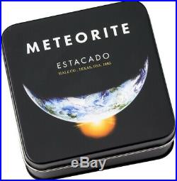 ESTACADO Meteorite Impacts Silver Coin Cook Islands 2019