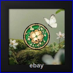 Evergreen Clover 2025 $5 1 oz Silver Coin Cook Island Coin Investment Trust