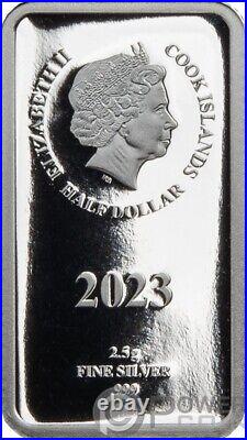 FELLOWSHIP OF THE RING Set 12 Silver Coins Half Dollar Cook Islands 2023