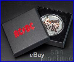 FOR THOSE ABOUT TO ROCK AC/DC 1/2 Oz Silver Proof Coin 2019 Cook Islands $2
